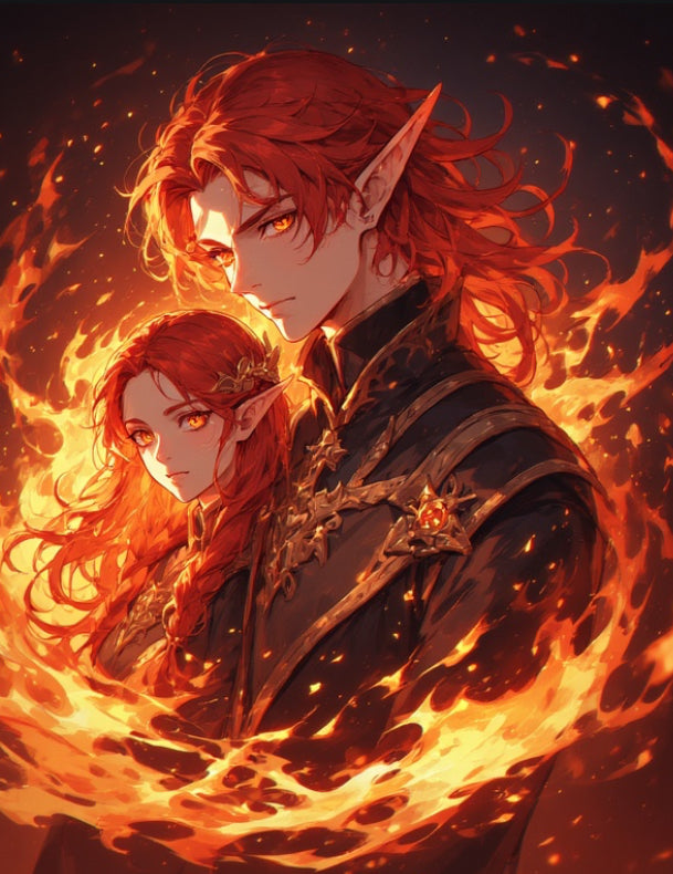 Lavic Elves. Infuses Fire Element to Third Eye, Remove Blocks of Procrastination