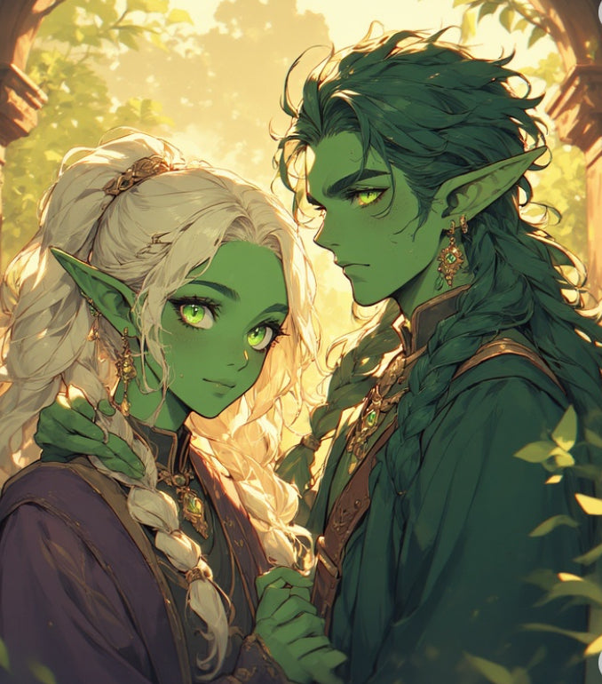 Half human/Ork Lover Warrior GA/BA